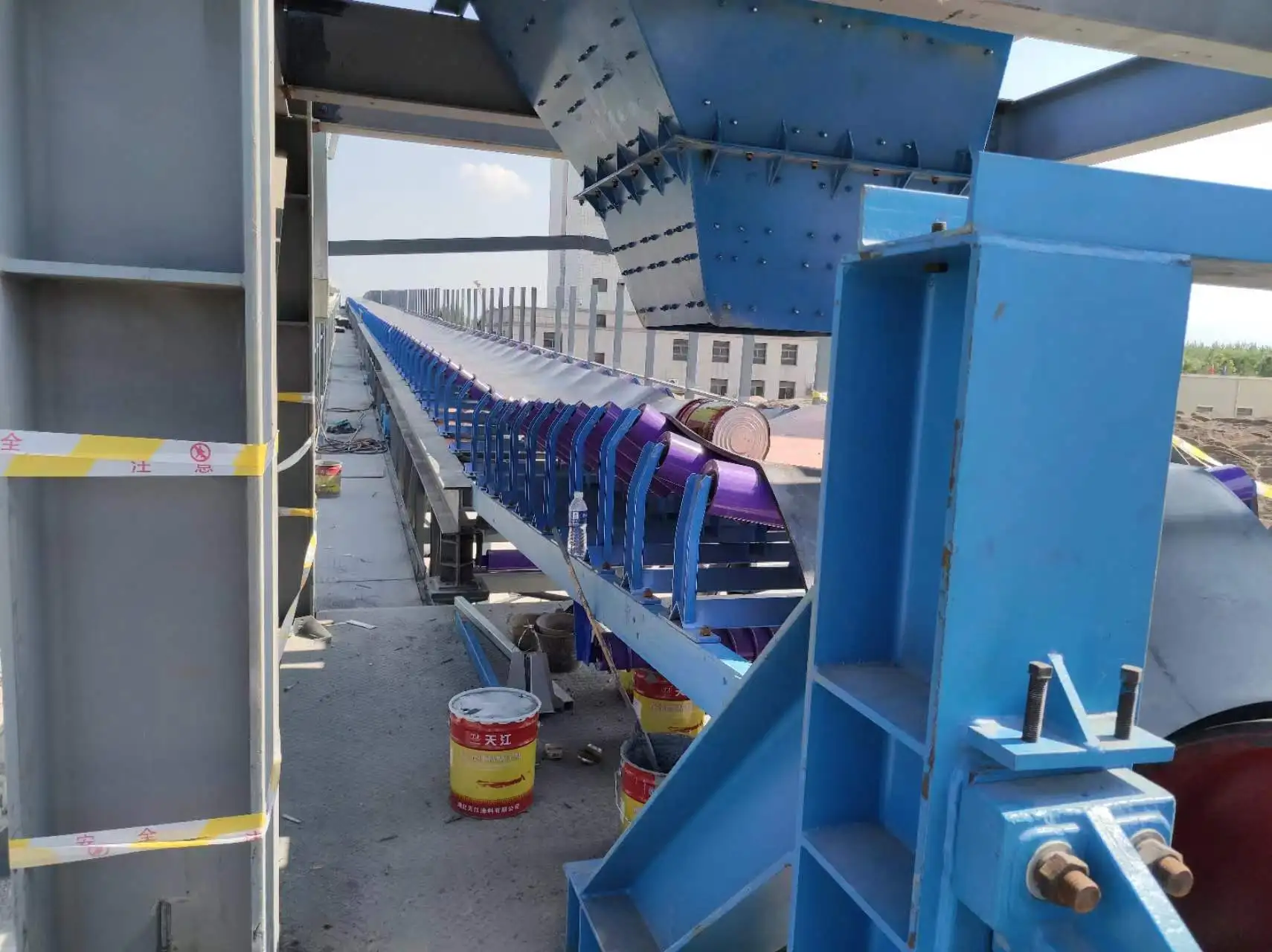 Hubei Huangmei Xiaochi Terminal Ship Loading Machine Transport Project-7