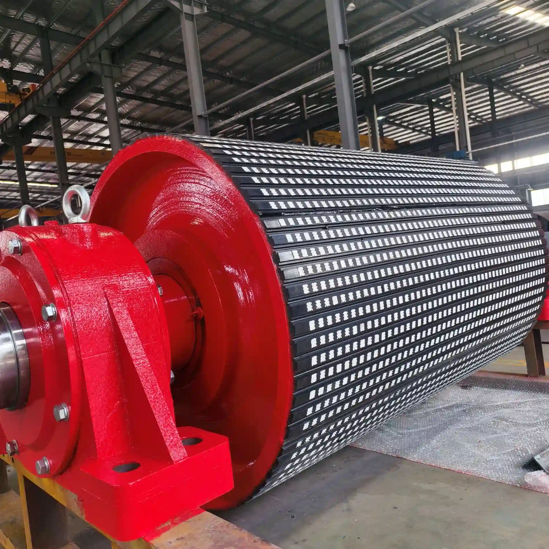 Trust across oceans: Xinanneng UK customized Ceramic Rubber Pulley was successfully delivered and highly praised 